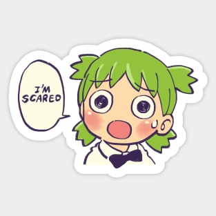 yotsuba says i'm scared Sticker